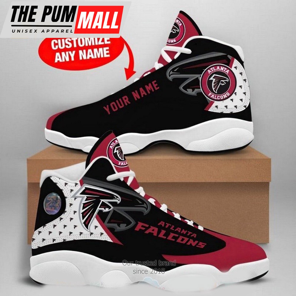 NFL Atlanta Falcons Football Air Jd 13 Shoes Sneaker Shoes