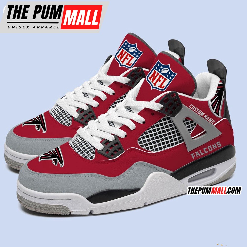 nfl-atlanta-falcons-football-team-air-jordan-4-shoes-personalized-aj4-sneaker-e8hucm5j NFL Atlanta Falcons Football Team Air Jordan 4 Shoes, Personalized AJ4 Sneaker