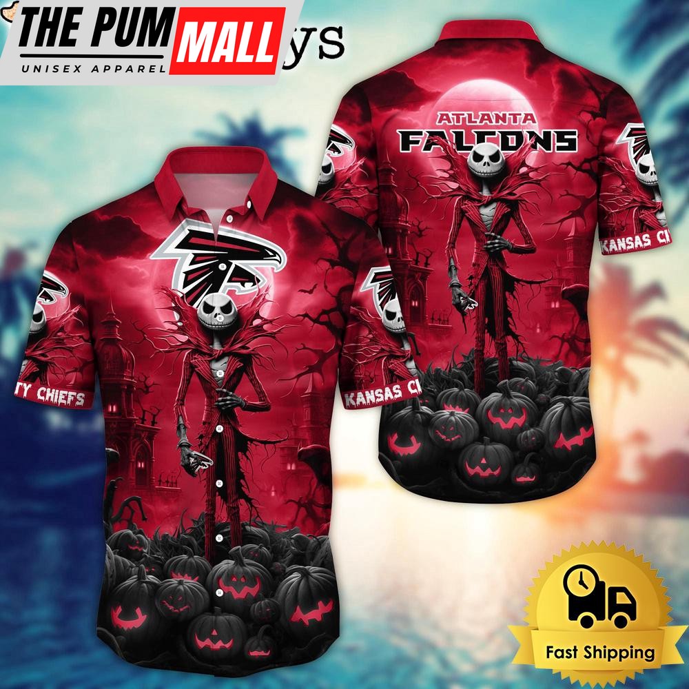 NFL Atlanta Falcons Halloween Jack Hawaiian Shirt