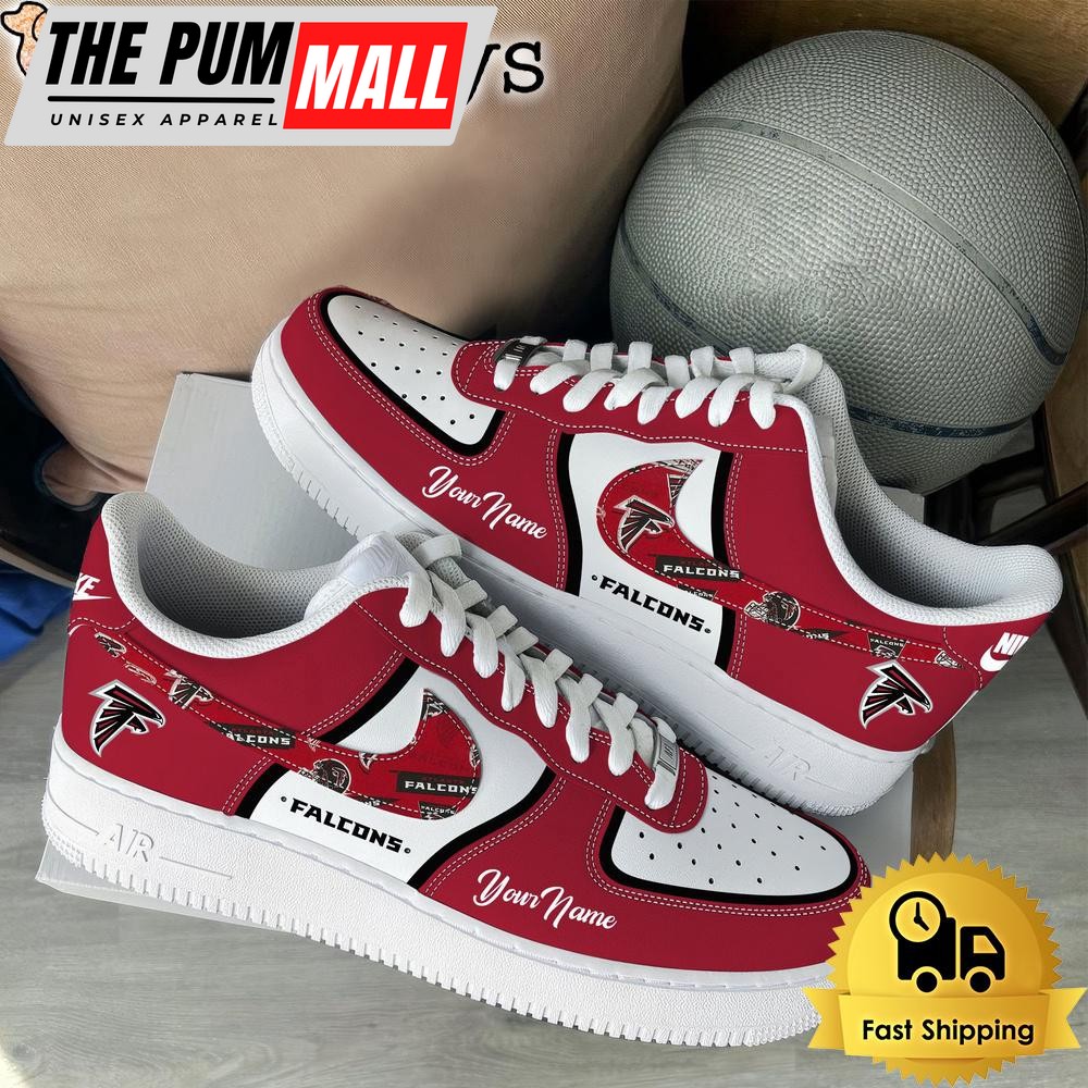 NFL Atlanta Falcons Logo Team Limited Edition New Design Custom Air Force 1 Shoes