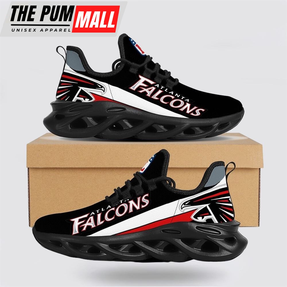 NFL Atlanta Falcons Max Soul Shoes Sneakers Sport Shoes Fuel Your Passion For The Game With Every Stride