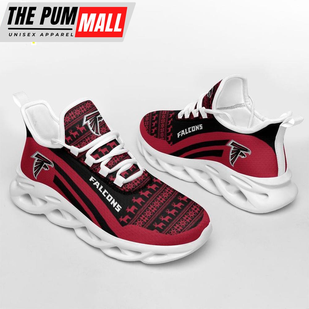 NFL Atlanta Falcons Merry Christmas Max Soul Shoes Gift For Fans