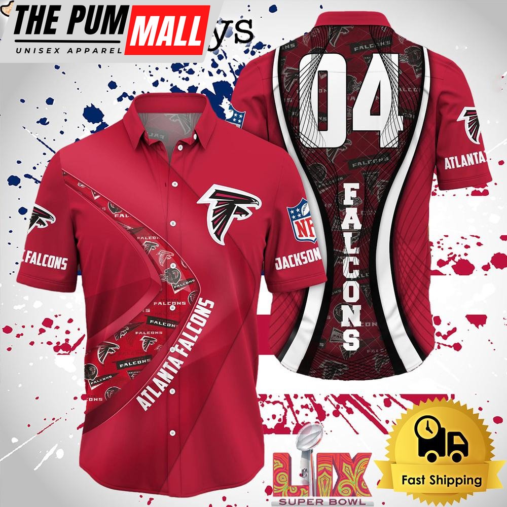 NFL Atlanta Falcons Super Bowl LIX Fans Custom Hawaiian Shirt
