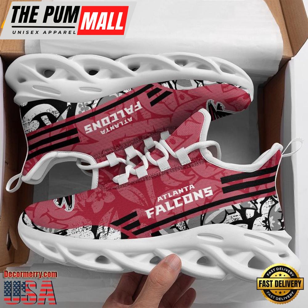 NFL Atlanta Falcons Tropical Max Soul Shoes , Running Sneakers Shoes
