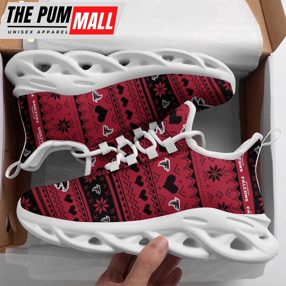 NFL Atlanta Falcons X-max Patterns Christmas Max Soul Shoes