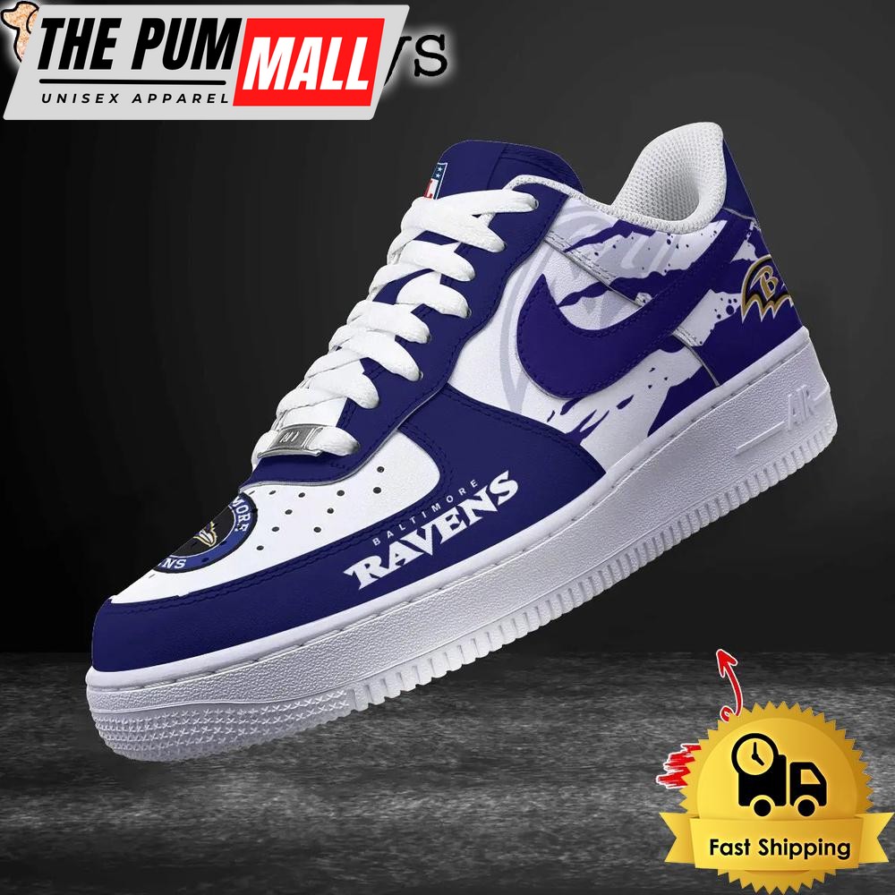 nfl-baltimore-ravens-its-a-statement-for-true-fans-custom-air-force-1-shoes-ofihe7gf NFL Baltimore Ravens It’s A Statement For True Fans Custom Air Force 1 Shoes