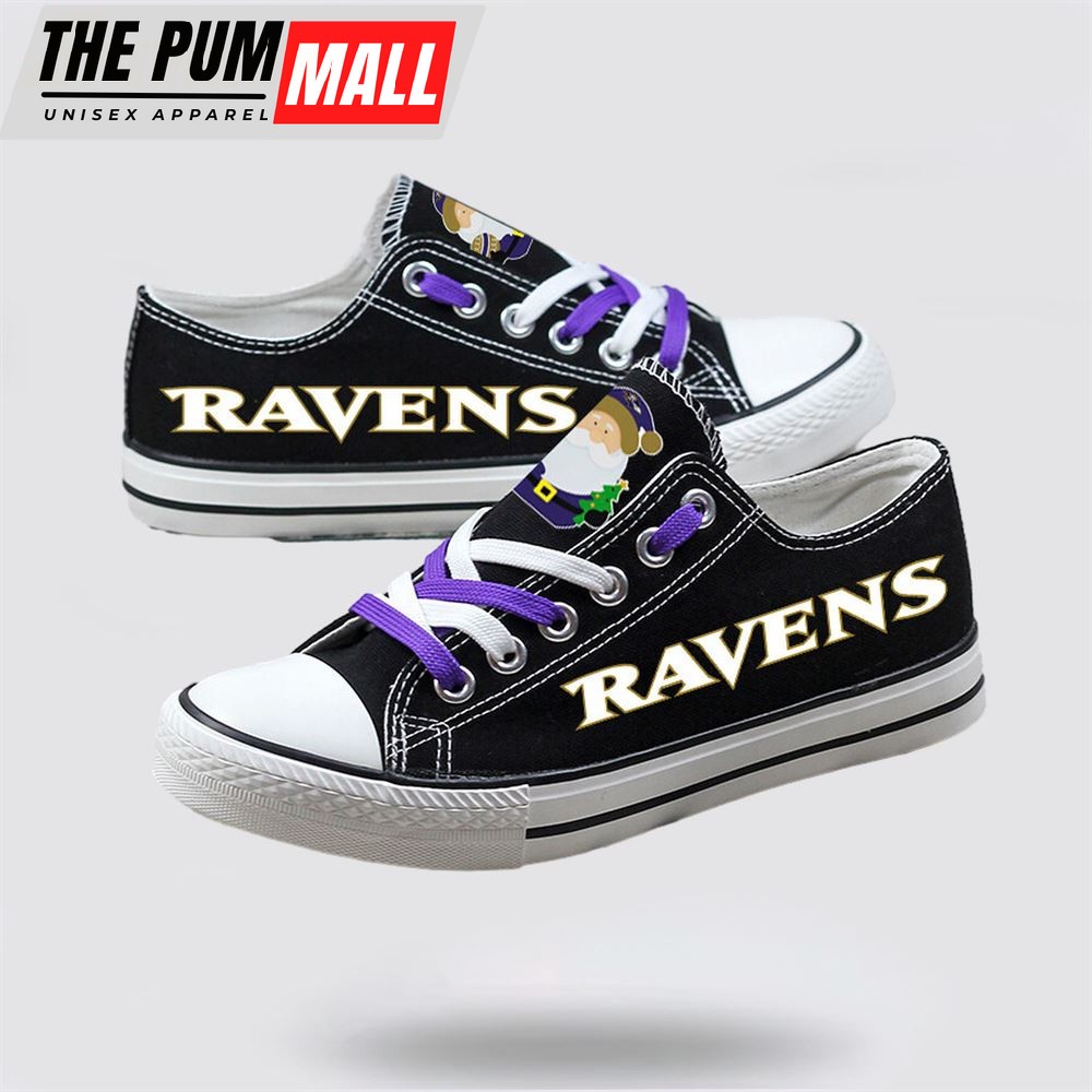 nfl-baltimore-ravens-low-top-canvas-print-chrismas-design-shoes-sport-sneakers-kzzi66hg NFL Baltimore Ravens Low Top Canvas Print Chrismas Design Shoes Sport Sneakers