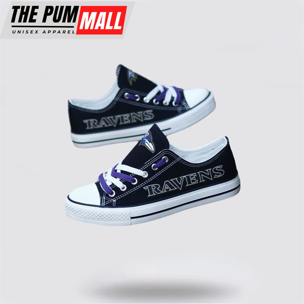 nfl-baltimore-ravens-low-top-canvas-shoes-sport-sneakers-experience-the-perfect-0r8kf579 NFL Baltimore Ravens Low Top Canvas Shoes Sport Sneakers Experience The Perfect Blend Of Style And Performance