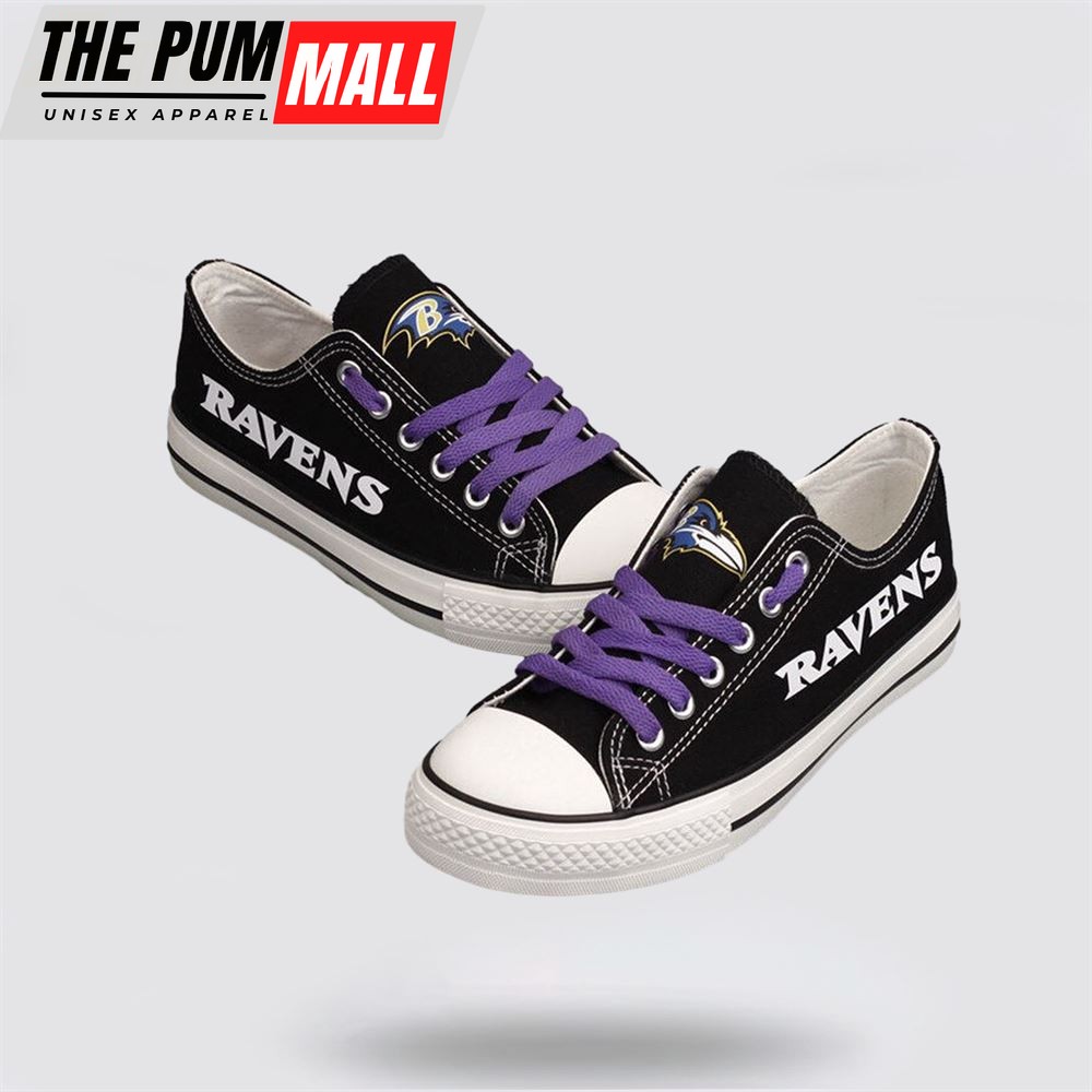 nfl-baltimore-ravens-low-top-canvas-shoes-sport-sneakers-fuel-your-passion-for-t-2zequpbg NFL Baltimore Ravens Low Top Canvas Shoes Sport Sneakers Fuel Your Passion For The Game With Every Stride