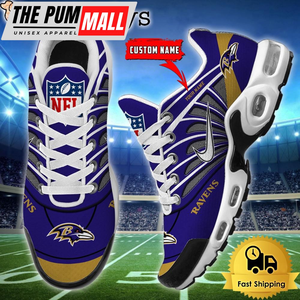 nfl-baltimore-ravens-sport-football-logo-custom-air-max-plus-shoes-50dlqauj NFL Baltimore Ravens Sport Football Logo Custom Air Max Plus Shoes