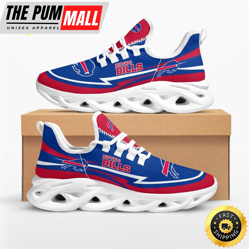NFL Buffalo Bills Are Coming Curves Max Soul Shoes