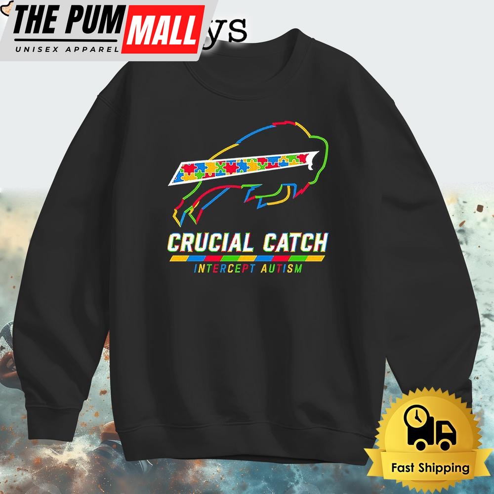 nfl-buffalo-bills-autism-awareness-t-shirt-crucial-catch-qxb9gvbn NFL Buffalo Bills Autism Awareness T Shirt Crucial Catch