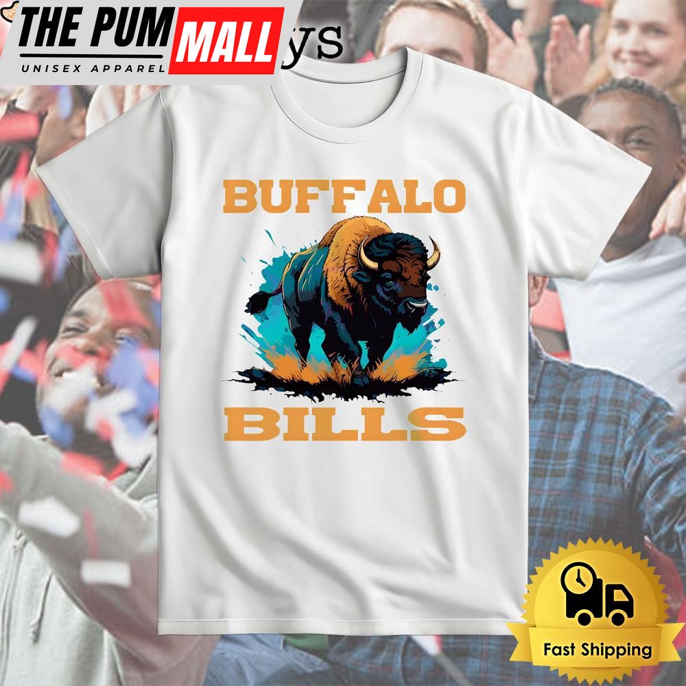 NFL Buffalo Bills Billy Buffalo Mascot T Shirt