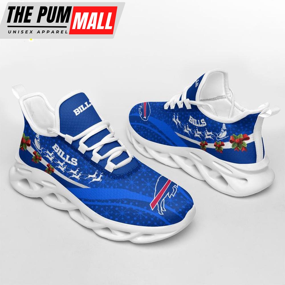 NFL Buffalo Bills Christmas Pattern Max Soul Shoes Gift For Fans
