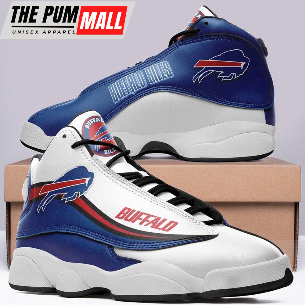 NFL Buffalo Bills Football Air Jd 13 Shoes Sport Sneaker