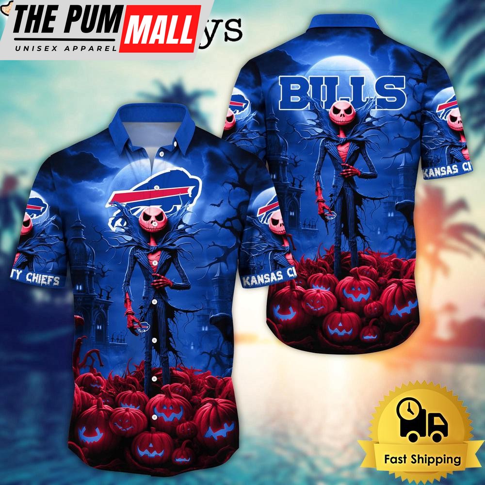 NFL Buffalo Bills Halloween Jack Hawaiian Shirt