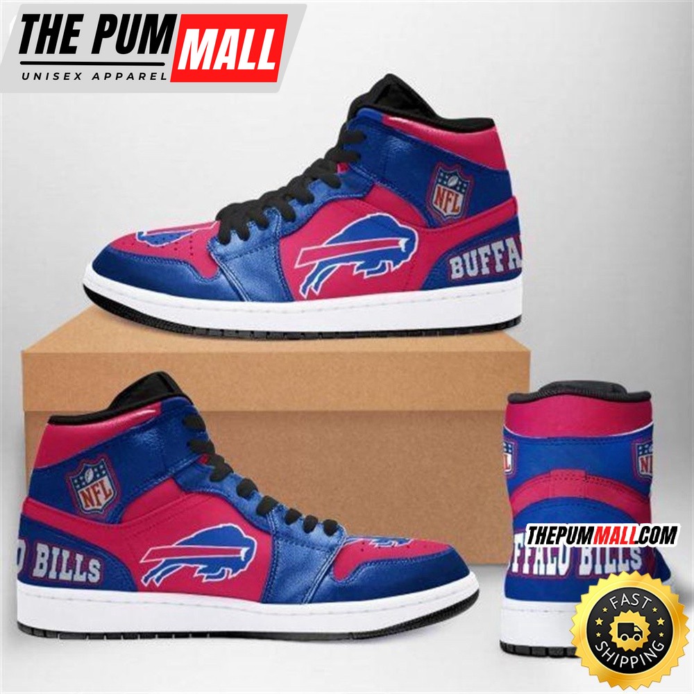 NFL Buffalo Bills Limited Air Jd 1 High Sneakers