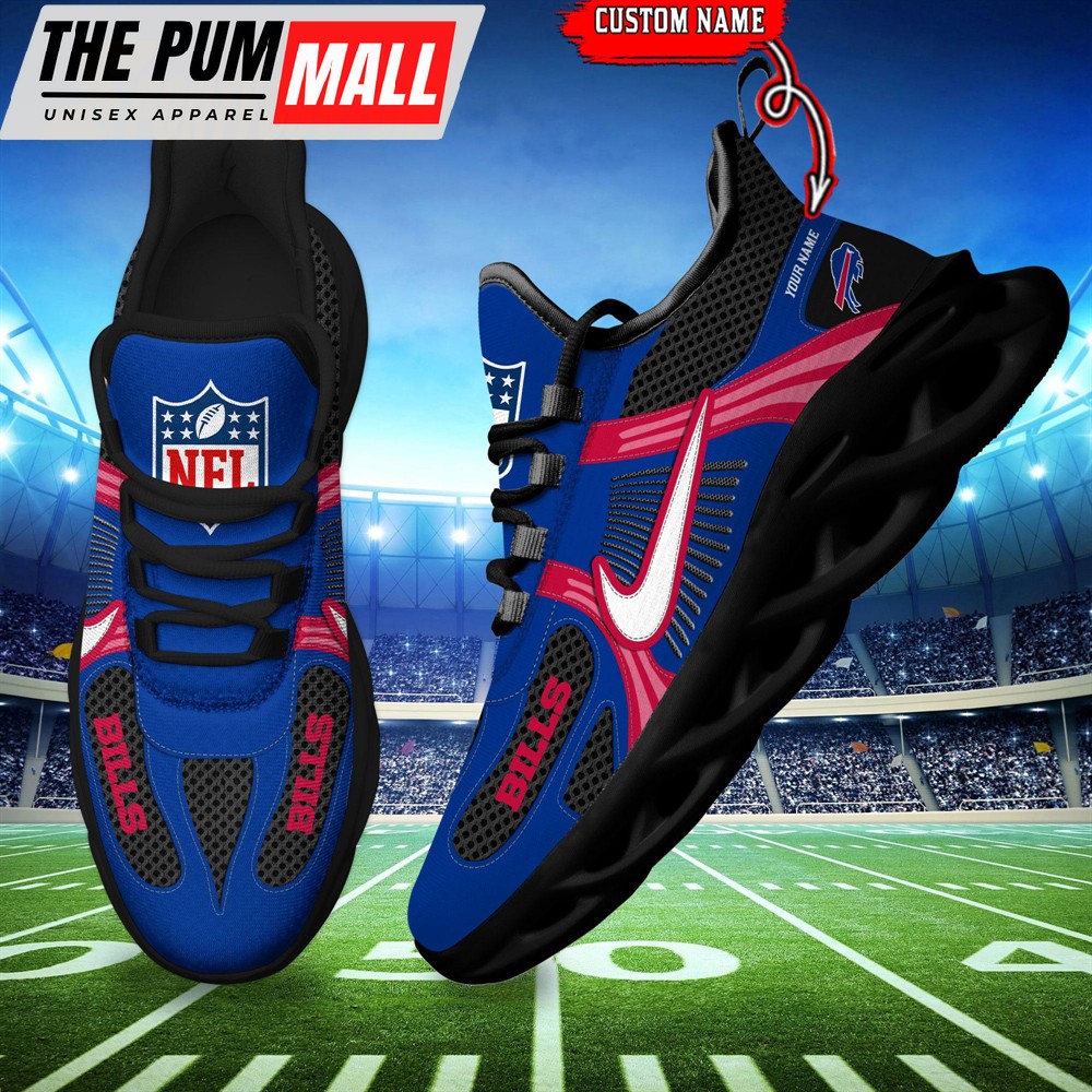 NFL Buffalo Bills Logo Football Team New Season Max Soul Shoes