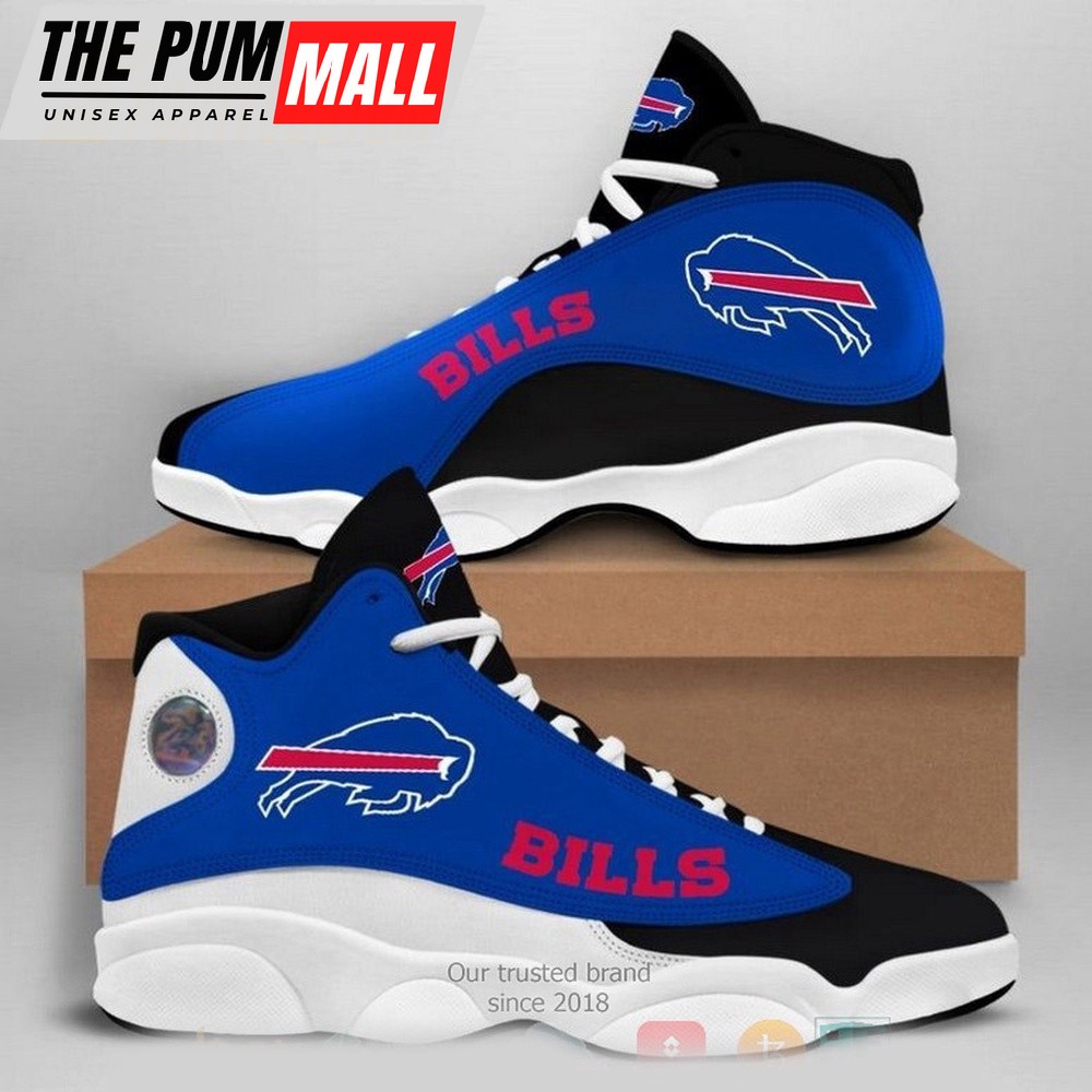 NFL Buffalo Bills Logo Team Air Jd 13 Sneaker Shoes
