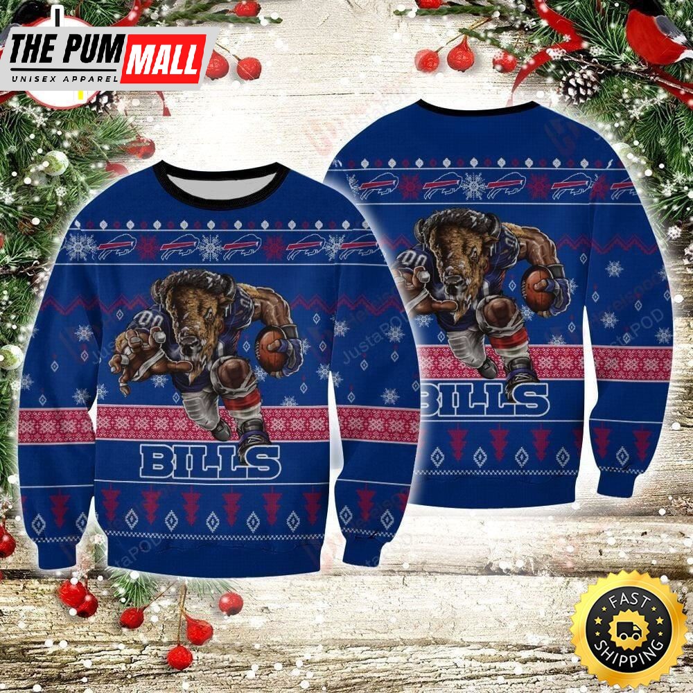 NFL Buffalo Bills Player Christmas Ugly Sweater