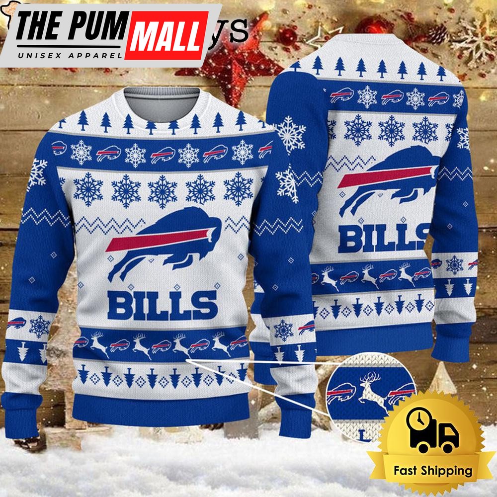 NFL Buffalo Bills Team Winter Ugly Christmas Sweater