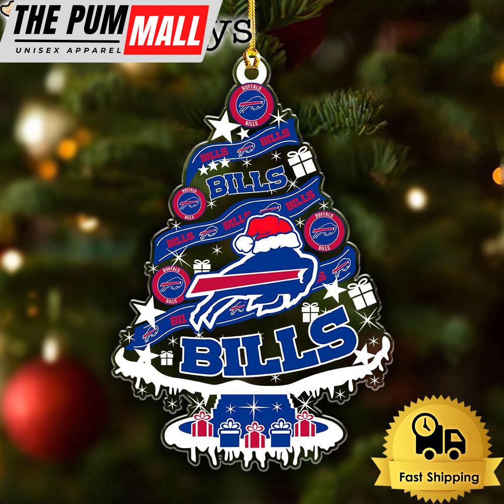 NFL Buffalo Bills Tree Christmas Ornament Limited Edition