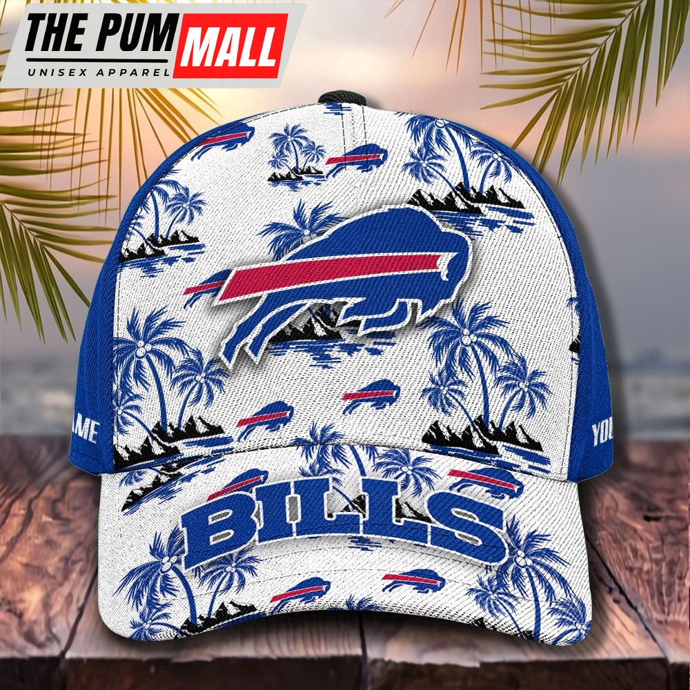 NFL Buffalo Bills Tropical Summer Basball Cap