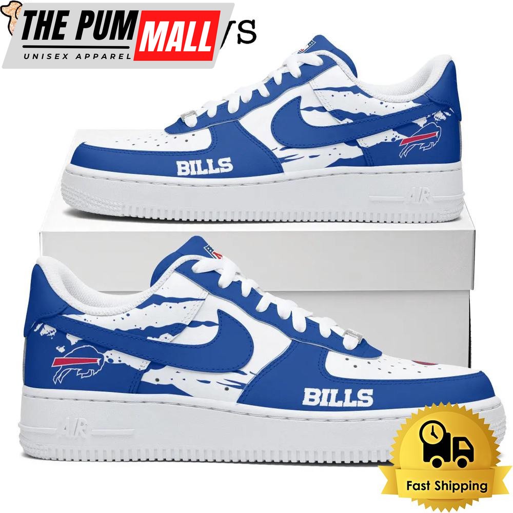 NFL Buffalo Bills Walk With Team Pride In Every Step Custom Air Force 1 Shoes