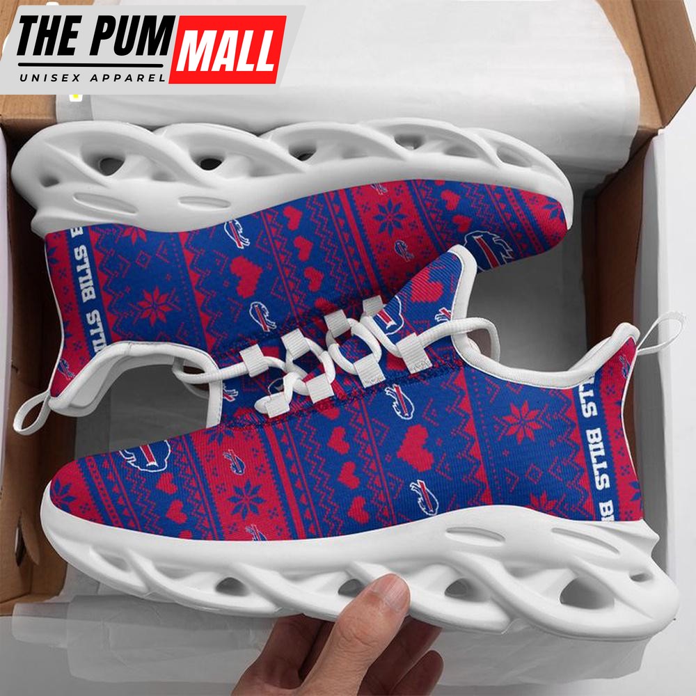 NFL Buffalo Bills X-max Patterns Christmas Max Soul Shoes