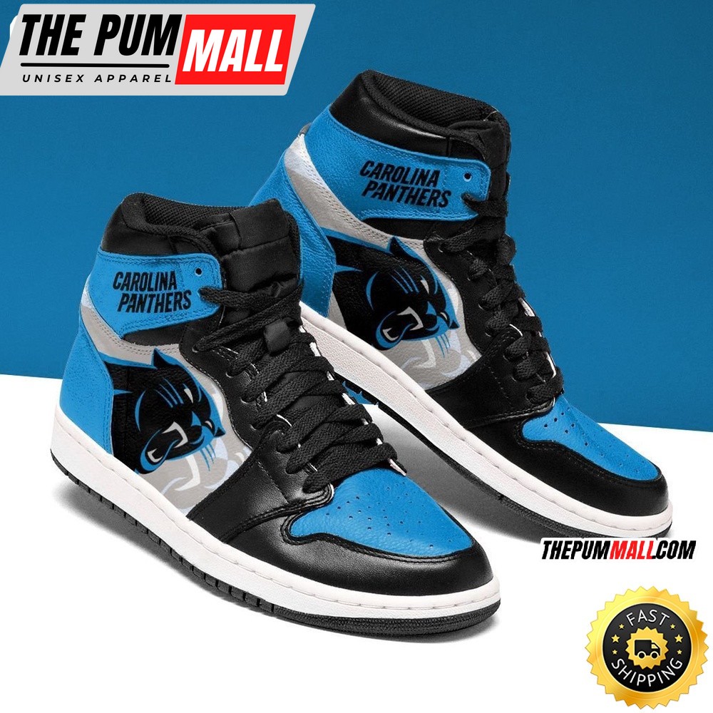 NFL Carolina Panthers Air Jd 1 Shoes