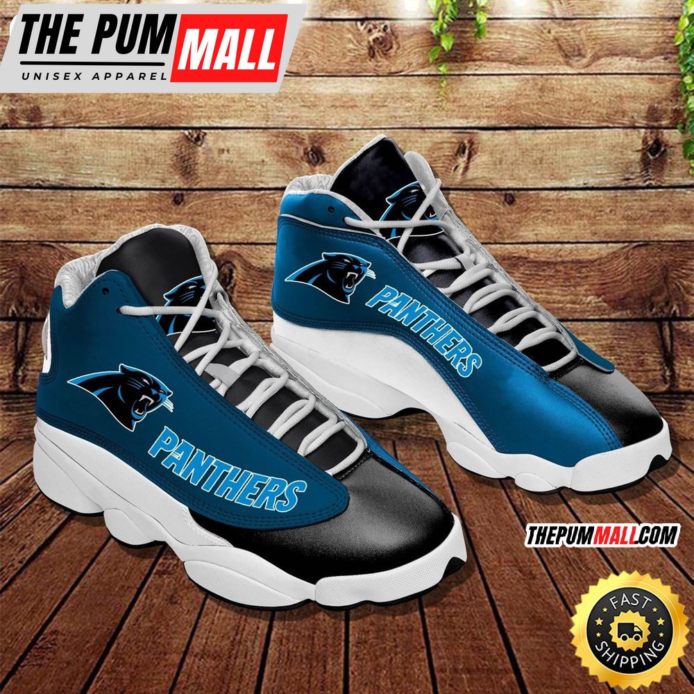 NFL Carolina Panthers Air Jd 13 Shoes V3