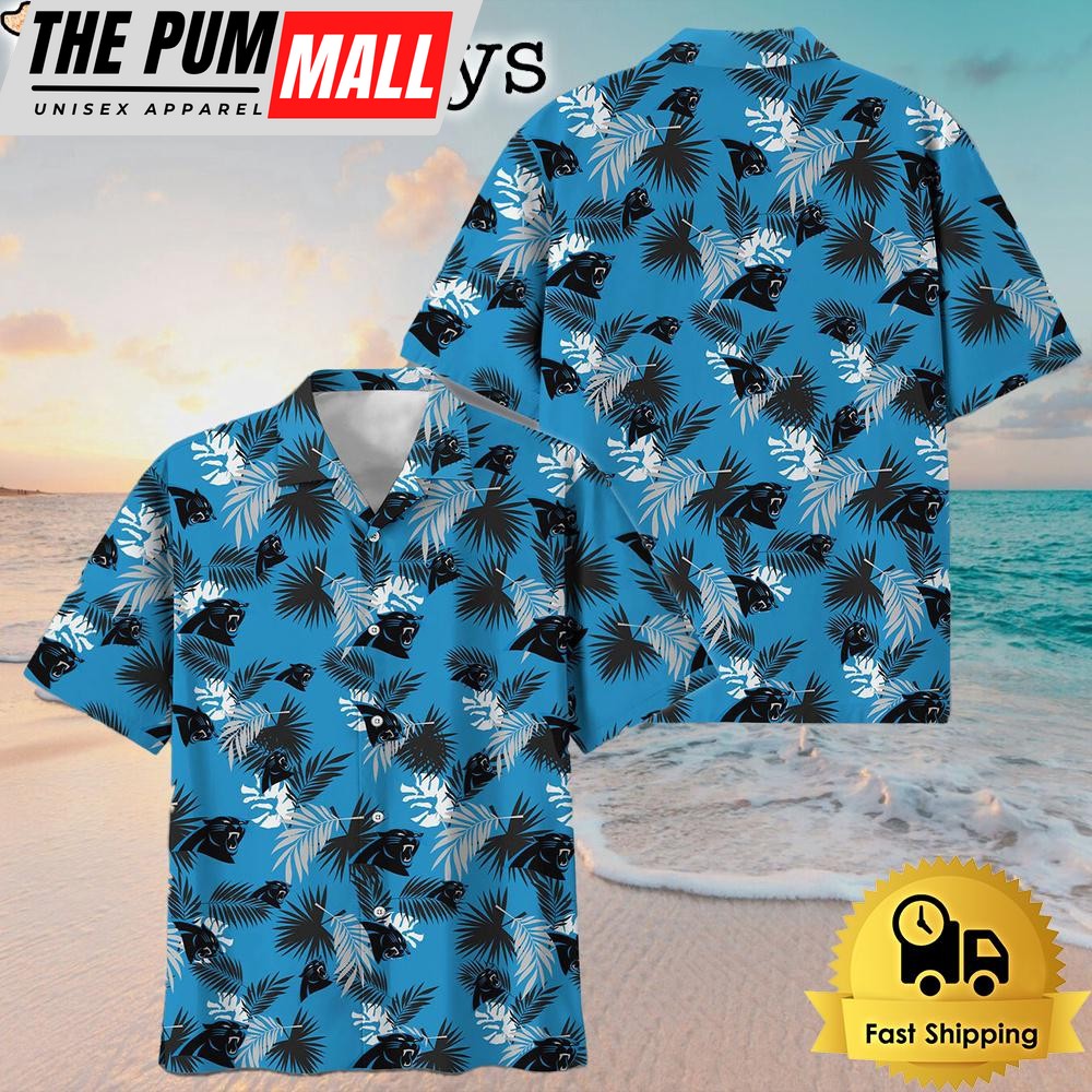 NFL Carolina Panthers Hawaiian Shirts For Family Trips