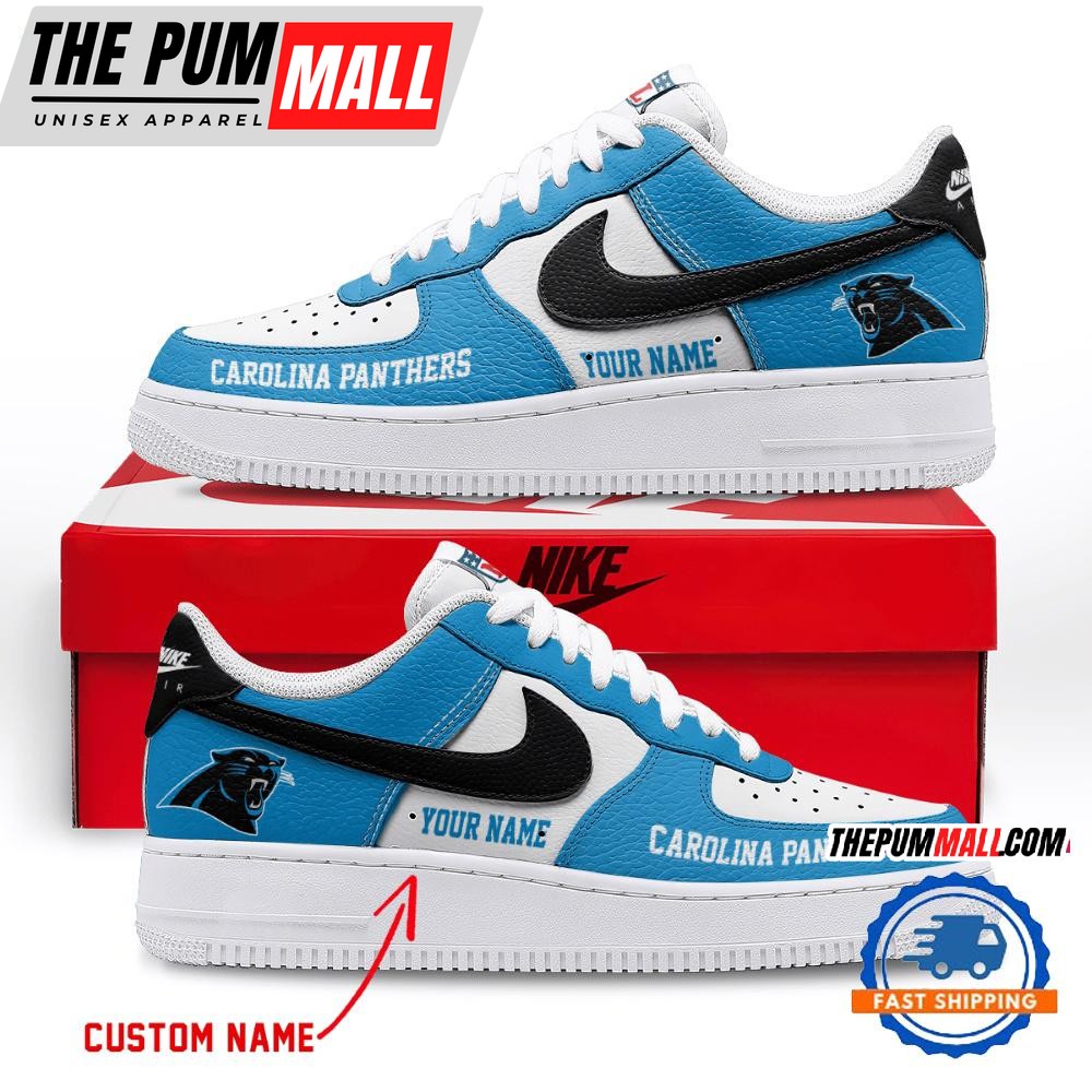 NFL Carolina Panthers Limited Edition Personalized Air Force 1 Shoes Sneaker