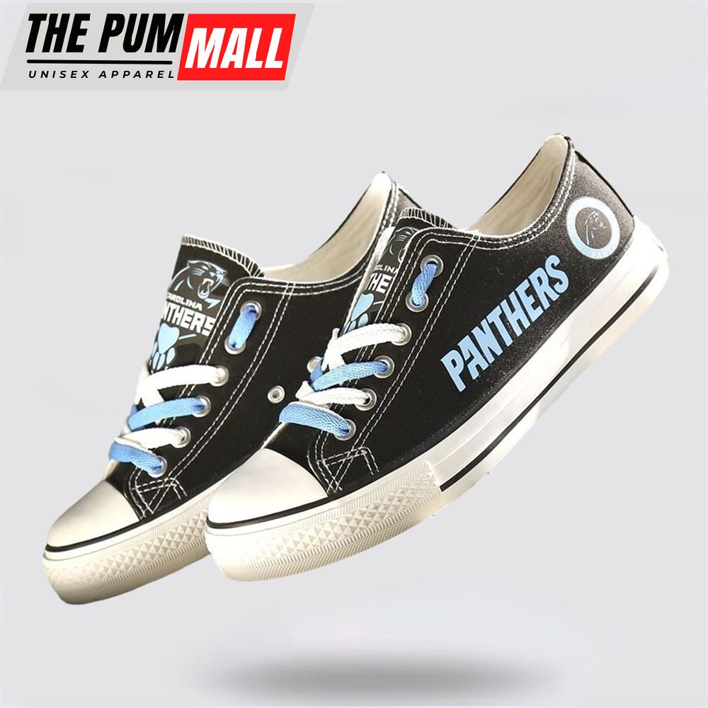 nfl-carolina-panthers-low-top-canvas-shoes-sport-sneakers-fuel-your-passion-for-7prybcoc NFL Carolina Panthers Low Top Canvas Shoes Sport Sneakers Fuel Your Passion For The Game With Every Stride