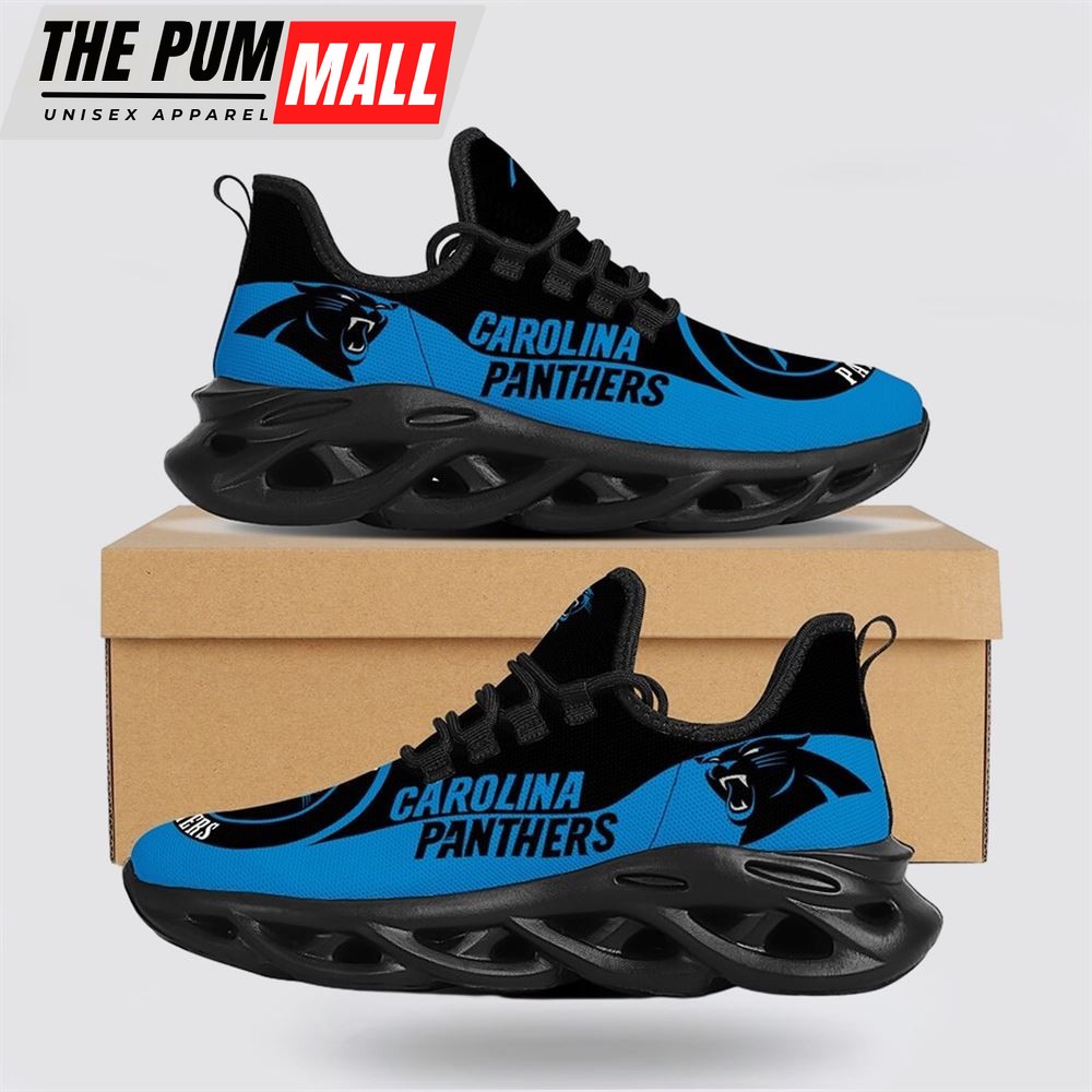 NFL Carolina Panthers Max Soul Shoes Sneakers Sport Shoes Unleash Your Passion with Every Step