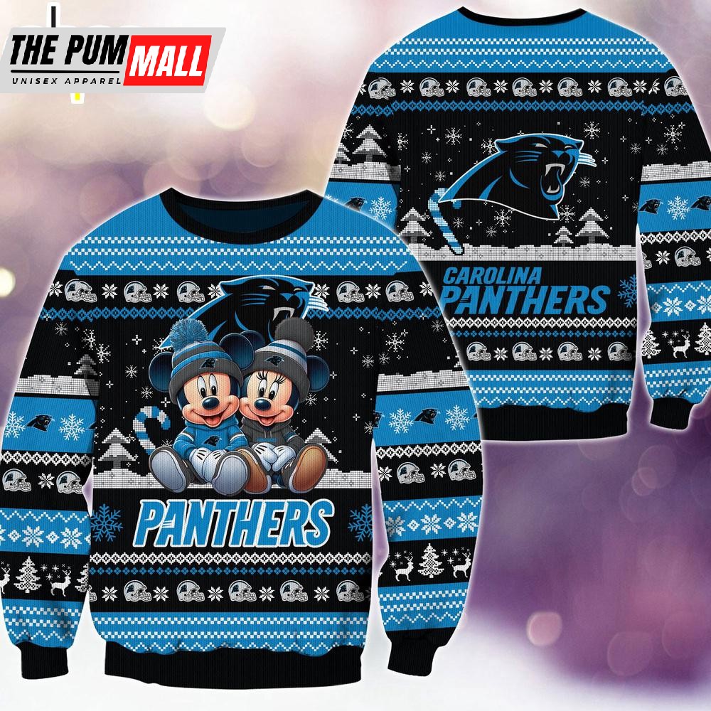 nfl-carolina-panthers-mickey-and-minnie-cute-christmas-ugly-sweater-odp1w6bu NFL Carolina Panthers Mickey And Minnie Cute Christmas Ugly Sweater