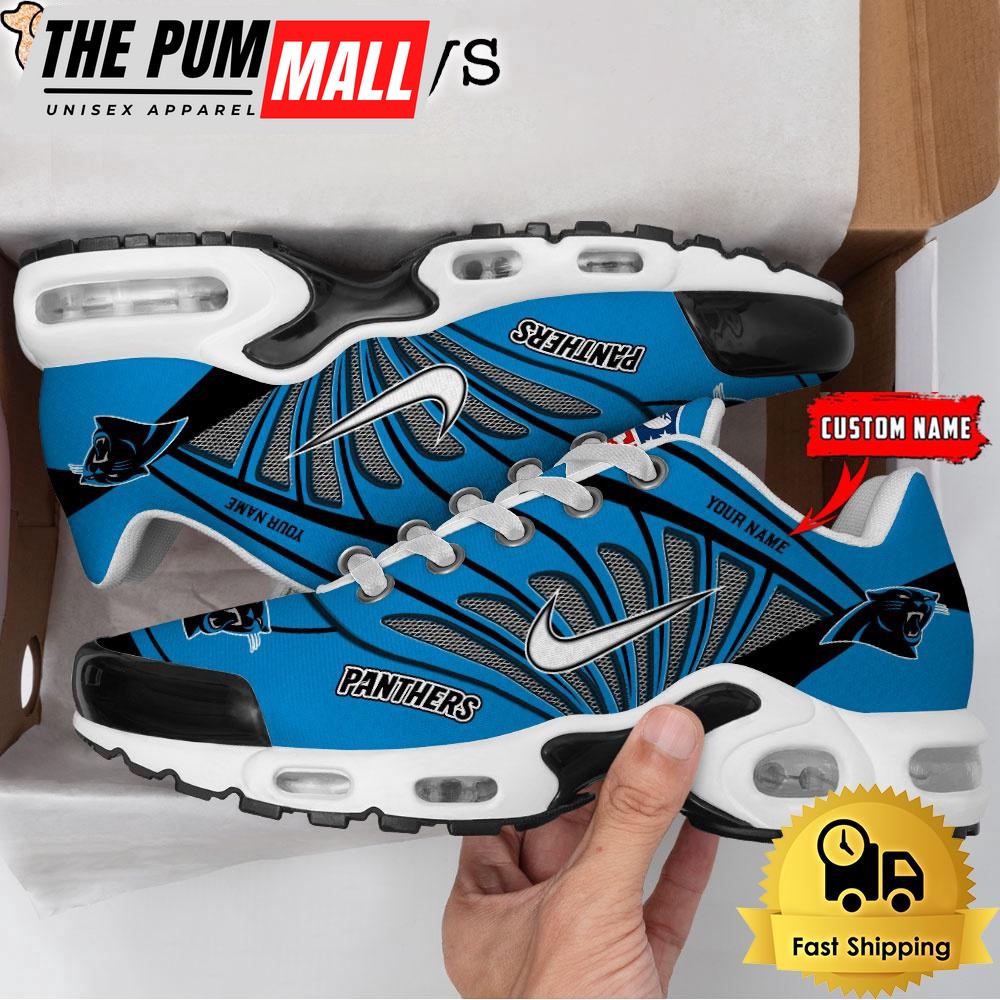 NFL Carolina Panthers Sport Football Logo Custom Air Max Plus Shoes