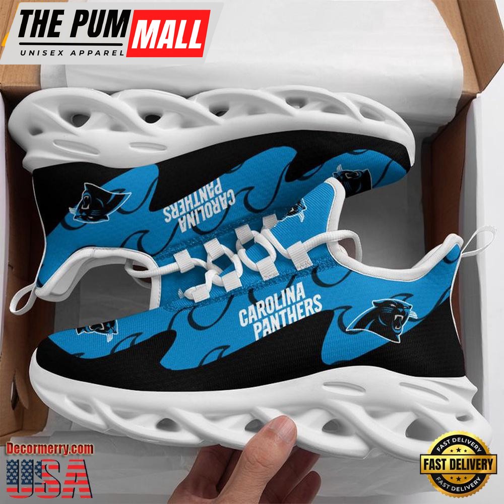 NFL Carolina Panthers Sport Max Soul Shoes , Running Sneakers Shoes