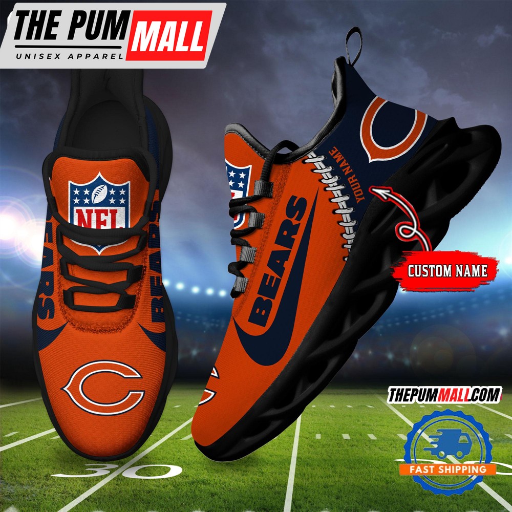 NFL Chicago Bear Football New Season Sneaker Max Soul Shoes