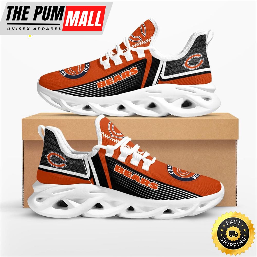 NFL Chicago Bears #1 Fan M Soul Shoes Limited Edition