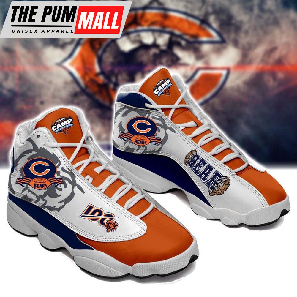 NFL Chicago Bears Air Jd 13 Shoes Sneaker