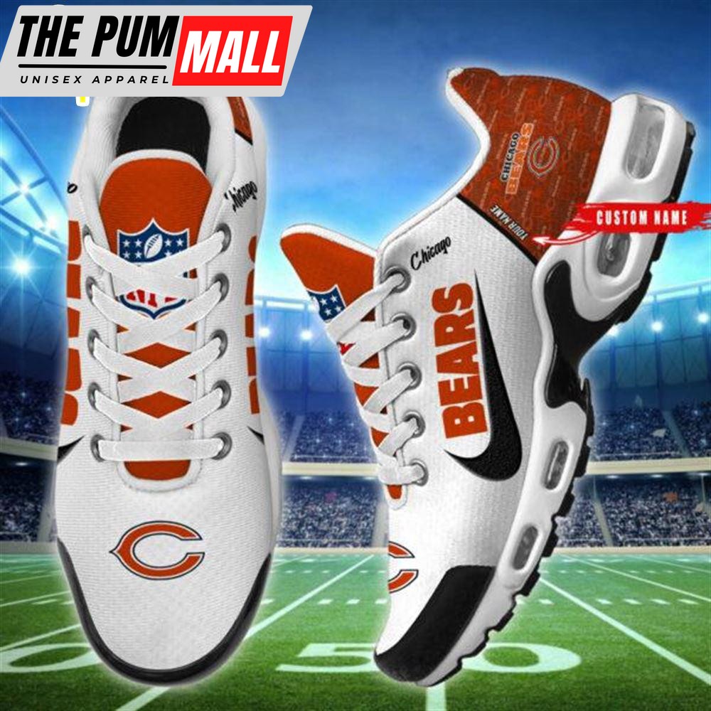NFL Chicago Bears Custom Name Air Max Plus Shoes