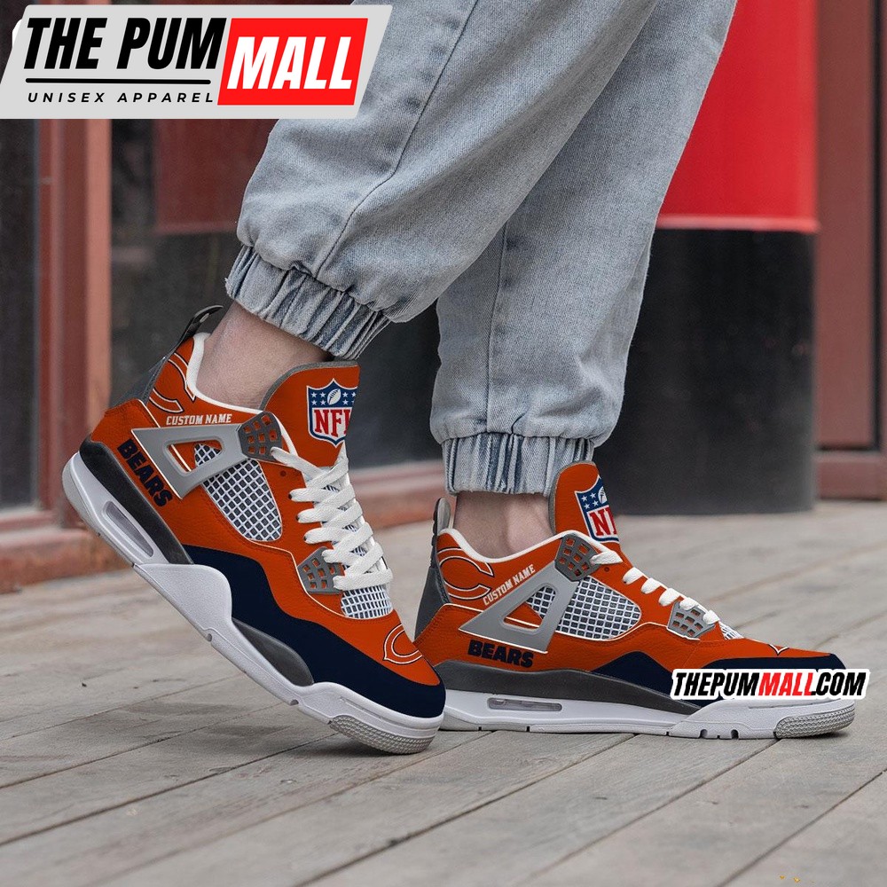 nfl-chicago-bears-football-team-air-jordan-4-shoes-personalized-aj4-sneaker-osxooz9h NFL Chicago Bears Football Team Air Jordan 4 Shoes, Personalized AJ4 Sneaker