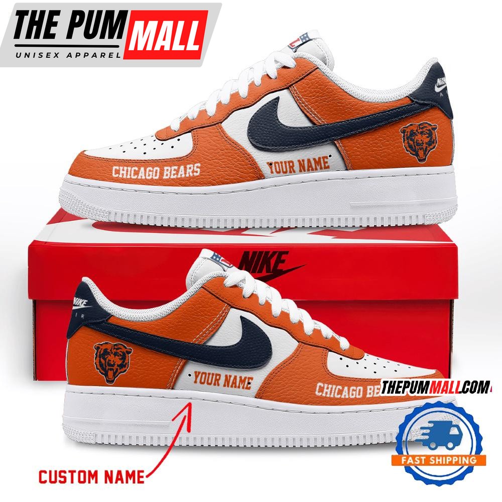 NFL Chicago Bears Limited Edition Personalized Air Force 1 Shoes Sneaker