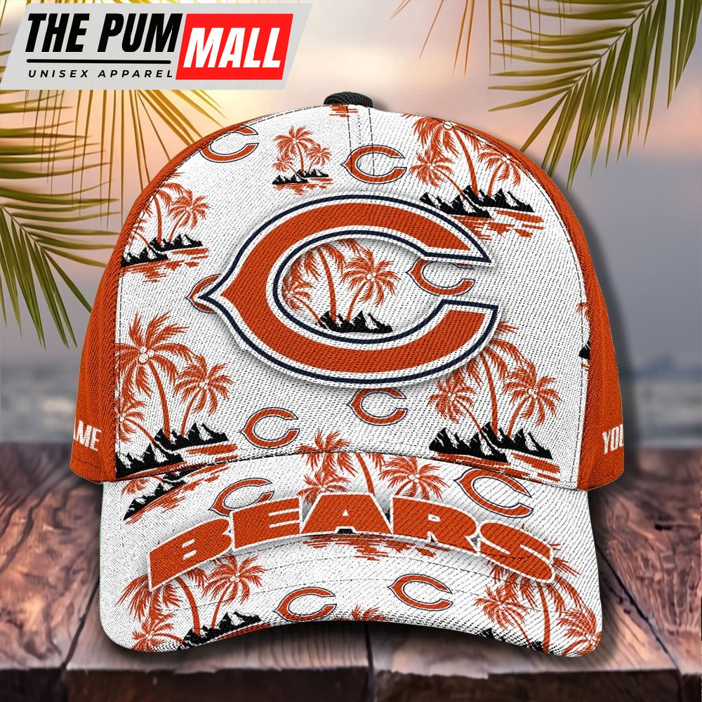 NFL Chicago Bears Tropical Summer Basball Cap