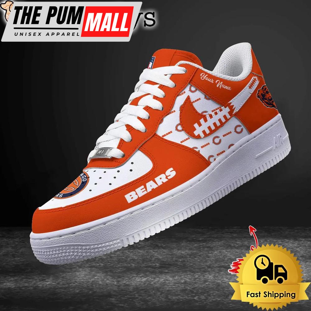 nfl-chicago-bears-walk-with-team-pride-in-every-step-custom-air-force-1-shoes-ps24whop NFL Chicago Bears Walk With Team Pride In Every Step Custom Air Force 1 Shoes