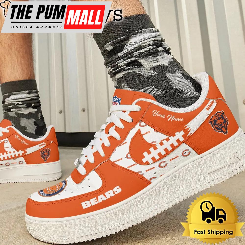 nfl-chicago-bears-walk-with-team-pride-in-every-step-custom-air-force-1-shoes-ps24whop NFL Chicago Bears Walk With Team Pride In Every Step Custom Air Force 1 Shoes