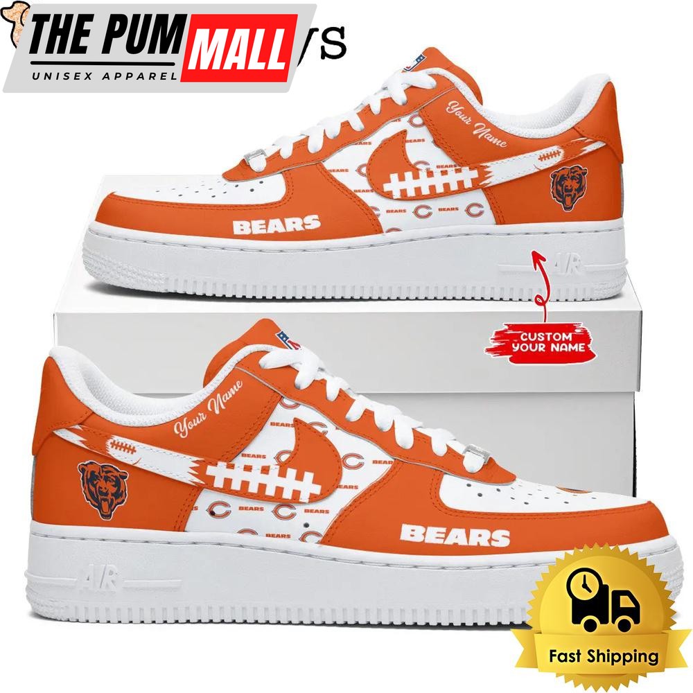 NFL Chicago Bears Walk With Team Pride In Every Step Custom Air Force 1 Shoes