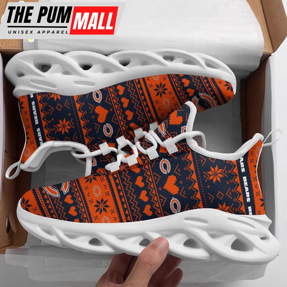 NFL Chicago Bears X-max Patterns Christmas Max Soul Shoes