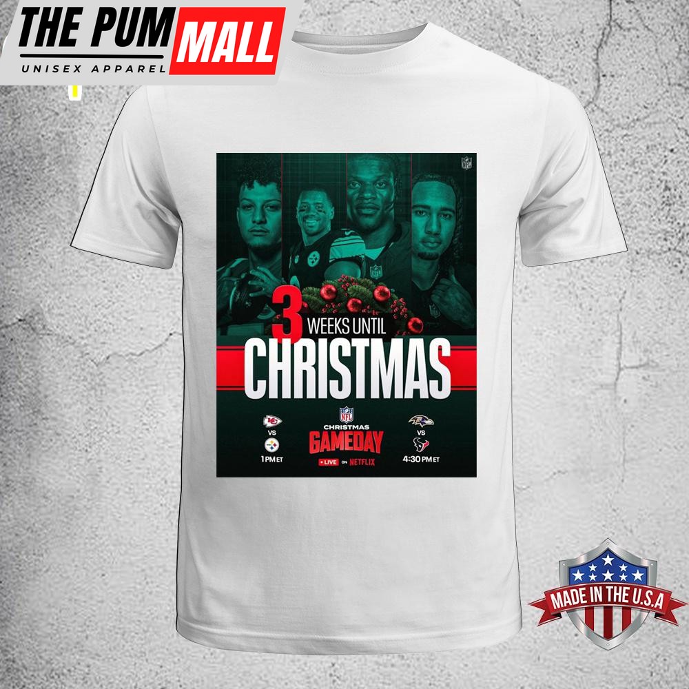 NFL Christmas Gameday LIVE Unisex T-Shirt